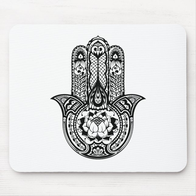Tapis De Souris Symbole inspiré de Hamsa (Devant)