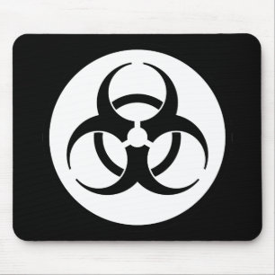 Tapis De Souris Symbole Mousepad de Biohazard