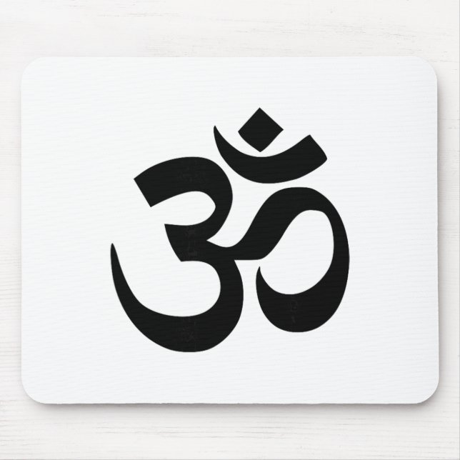 Tapis De Souris Symbole Om bouddhiste  (Devant)