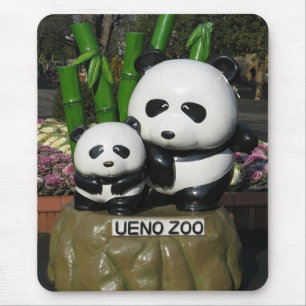 Tapis De Souris SYMBOLE Panda DU Zoo D'Ueno