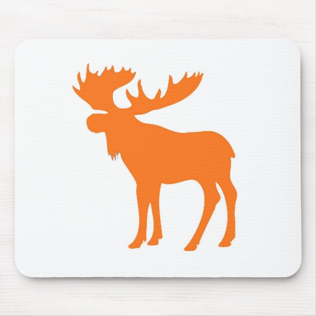Tapis De Souris Symbole simple d'orignal (Devant)