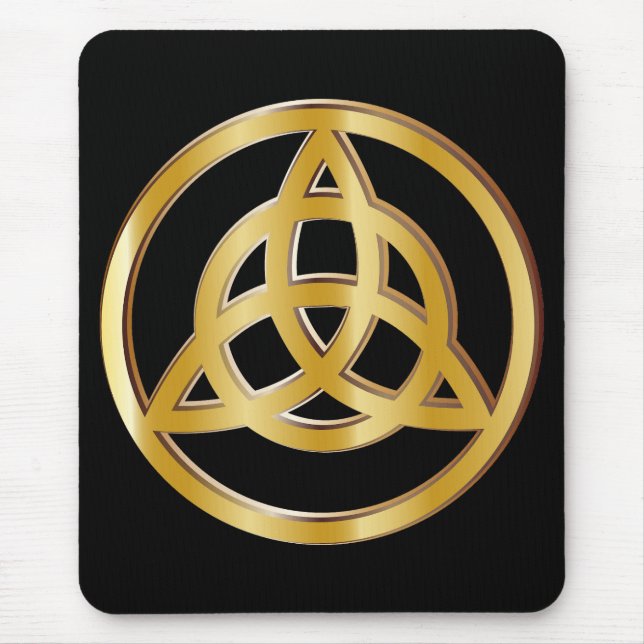 Tapis De Souris Symbole Triquetra (Devant)