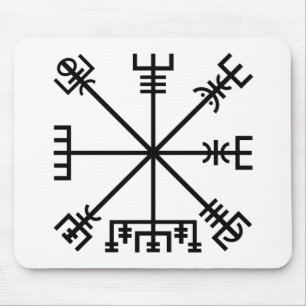Tapis De Souris Symbole viking de Vegvisir