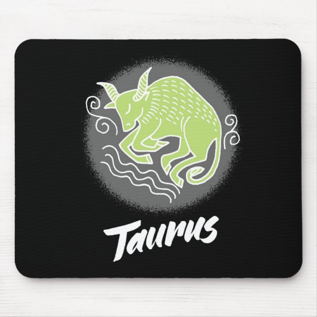 Tapis De Souris SYMBOLE Zodiaque Taurus (Devant)