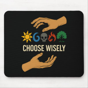 Tapis De Souris Symboles de mana Magie de rassemblement - Choisiss