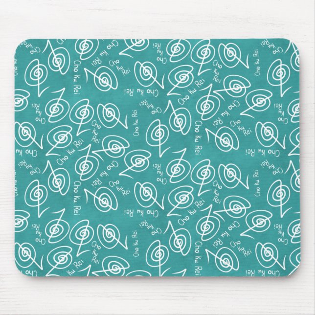 Tapis De Souris Symboles de Reiki Motif - Pad de souris de guériso (Devant)