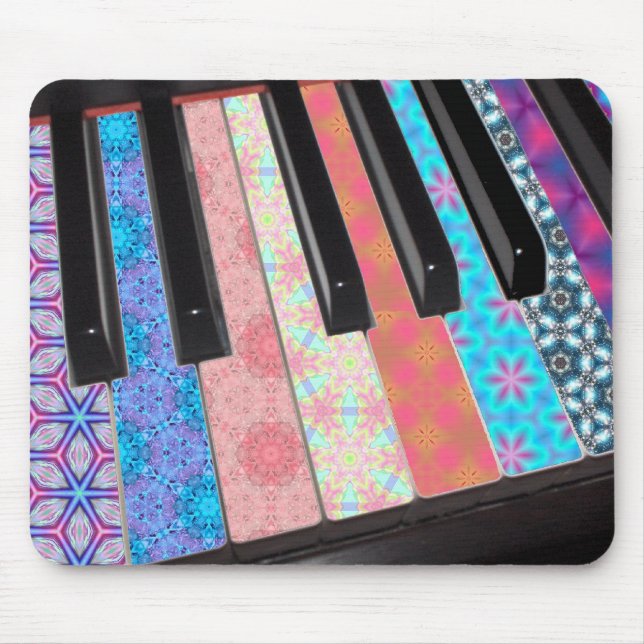 Tapis De Souris Symphonie de couleur (Devant)