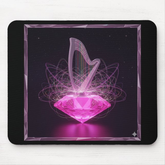 Tapis De Souris Symphony Harp Mousepad (Devant)