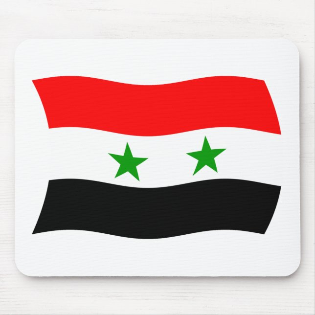 Tapis De Souris Syria Flag Mousepad (Devant)