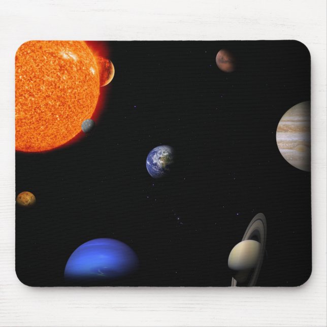 Tapis De Souris Système solaire (Devant)