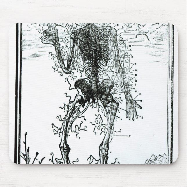 Tapis De Souris Système vasculaire du corps (Devant)