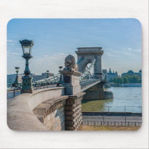 Tapis De Souris Szechenyi Pont Chaîne à Budapest, Hongrie