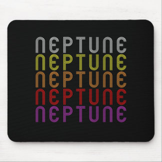 Tapis De Souris T-Shirt Astronomie Rétro Vintage Planète Neptune