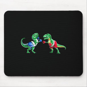 Tapis De Souris T-shirt Cadeau Gants T Rex Boxe Enfant Dinosaure