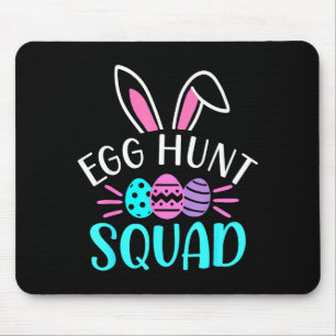 Tapis De Souris T-shirt de l'équipe de chasse aux œufs saison de c