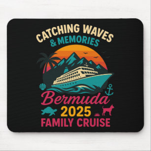 Tapis De Souris T-shirt de vacances pour hommes et femmes Croisièr