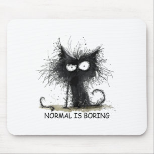 Tapis De Souris T-shirt graphique drôle pour hommes et femmes, cha