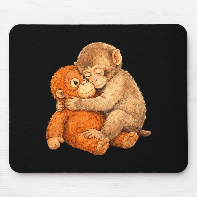Tapis De Souris T-shirt graphique Monkey punch  (Devant)