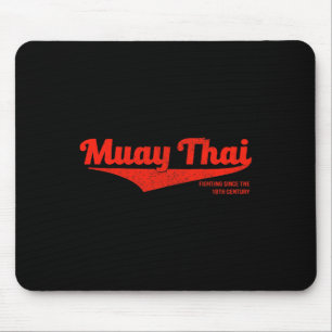 Tapis De Souris T-shirt Muay Thai Kickboxing en détresse, Mma Bjj,