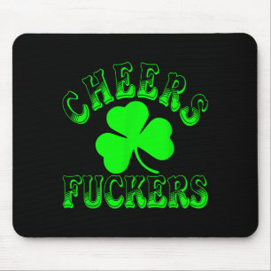 Tapis De Souris T-shirt Shamrock Cheers Forers Saint-Patrick irlan