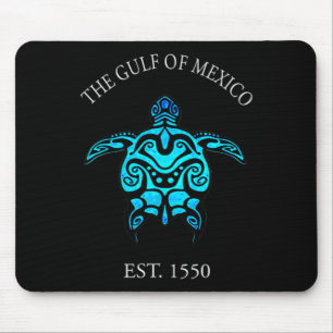 Tapis De Souris T-shirt Tortue Forever Du Golfe Du Mexique.png