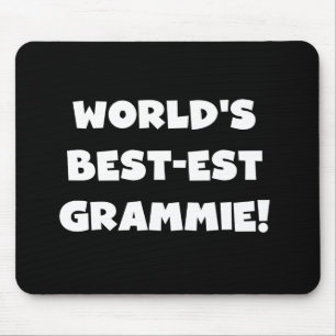 Tapis De Souris T-shirts blanc et cadeaux du Meilleur-est Grammie 