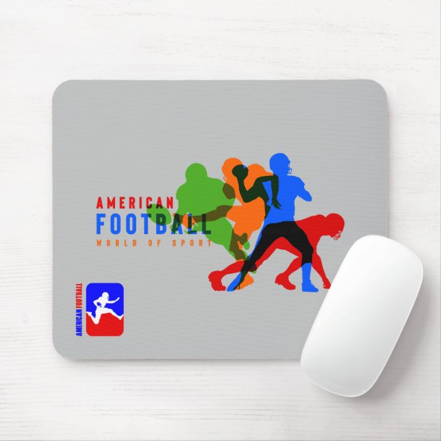 Tapis De Souris T-shirts de Football | Panier de souris (Avec souris)