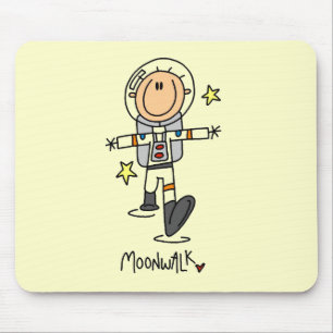 Tapis De Souris T-shirts et cadeaux Astronaute Marche Lunaire