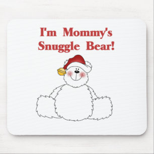Tapis De Souris T-shirts et cadeaux de maman's Snuggle Bear