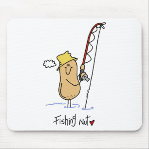 Tapis De Souris T-shirts et cadeaux de pêcheur fou