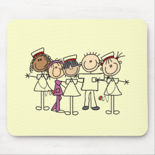 Tapis De Souris T-shirts et cadeaux de semaine d'infirmières