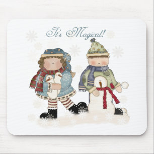 Tapis De Souris T-shirts et cadeaux d'hiver