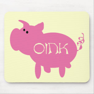 Tapis De Souris T-shirts et cadeaux krouik-krouik roses de porc