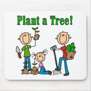 Tapis De Souris T-shirts et cadeaux Plantons un arbre