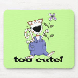 Tapis De Souris T-shirts et cadeaux trop mignons de chat de Kitty