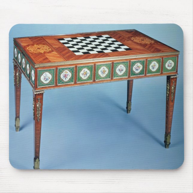 Tapis De Souris Table de jeux de Sevres avec des plaques de (Devant)