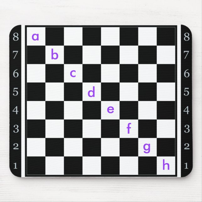 Tapis De Souris table d'échecs classique (Devant)