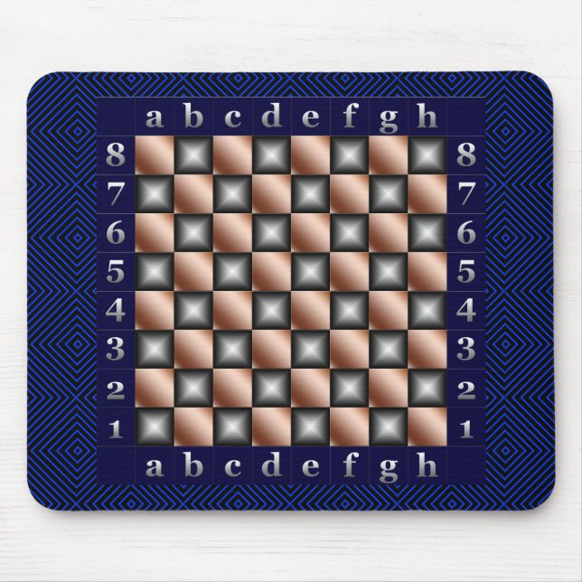 Tapis De Souris Table d'échecs moderne (Devant)