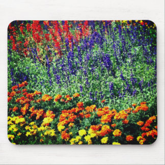 Tapis De Souris Tableau Art Jardin Fleur