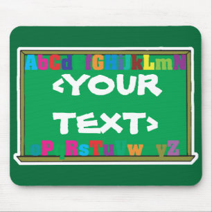 Tapis De Souris Tableau de bord personnalisable,<YOURTEXT>