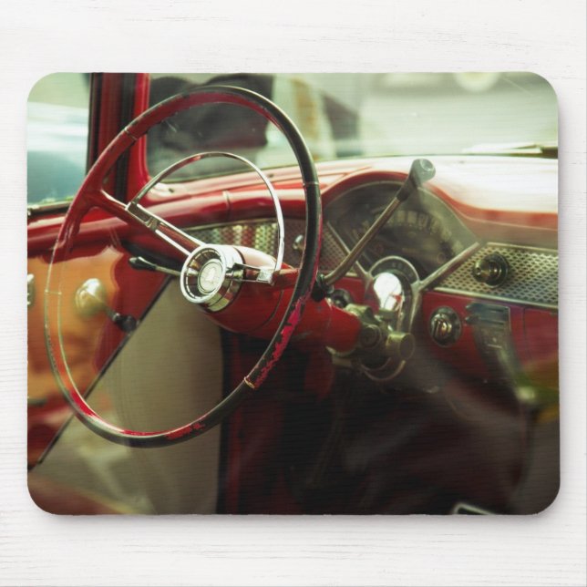 Tapis De Souris Tableau de bord vintage (Devant)