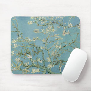 Tapis De Souris Tableau des fleurs d'amandes de Van Gogh