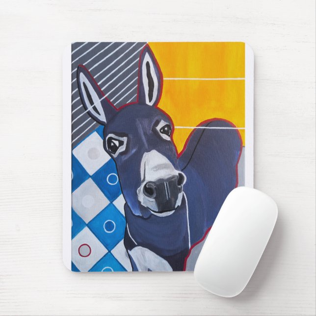 Tapis De Souris Tableau Donkey Punch par Alfred Fox (Avec souris)