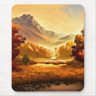 Tapis De Souris Tableau Paysage Automne-68754