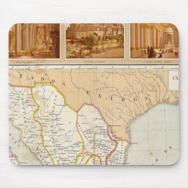 Tapis De Souris Tableau religieux du Mexique (Devant)