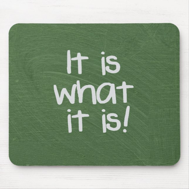 Tapis De Souris tableau vert (Devant)