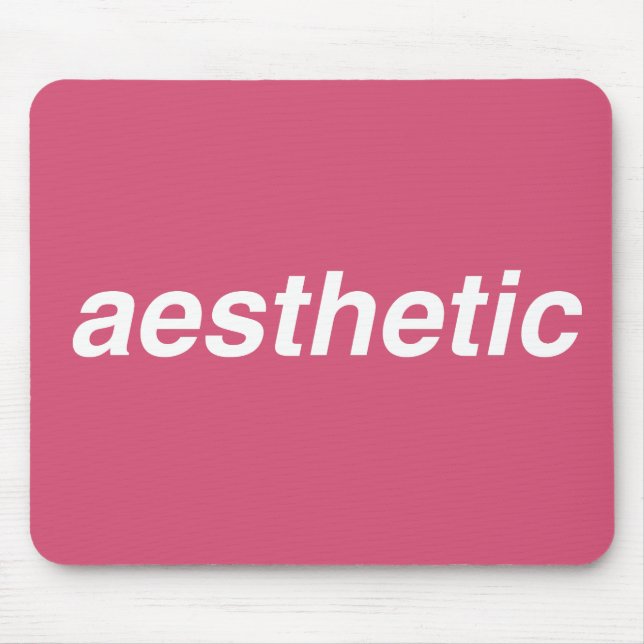 Tapis De Souris Tablette de calcul esthétique (Devant)