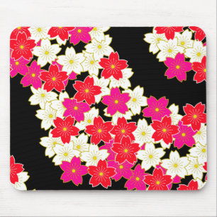 Tapis De Souris tablette de motif de style kimono japonaise