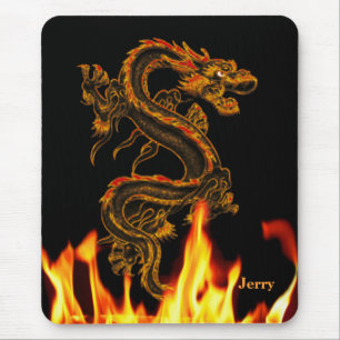 Tapis De Souris Tablette de souris de dragon d'Imaginaire