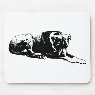 Tapis De Souris Tablette de souris pour chien de repos Studio